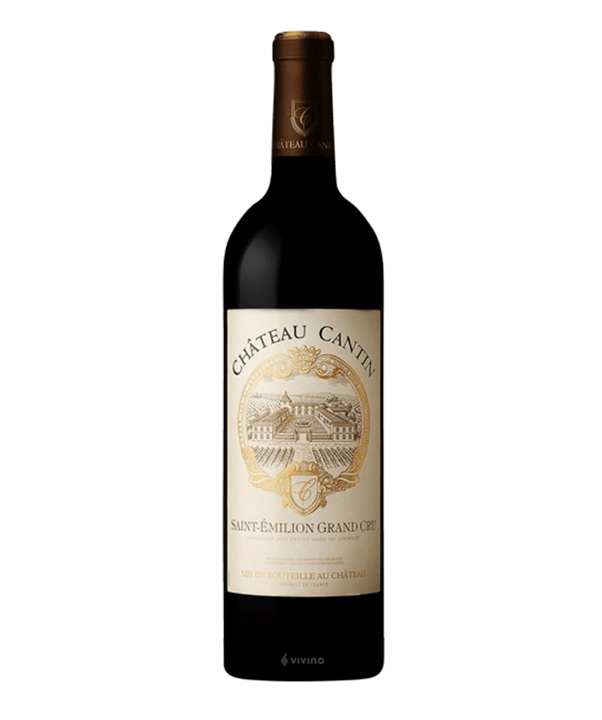 Вино `Chateau Cantin` красное, сухое 750 мл