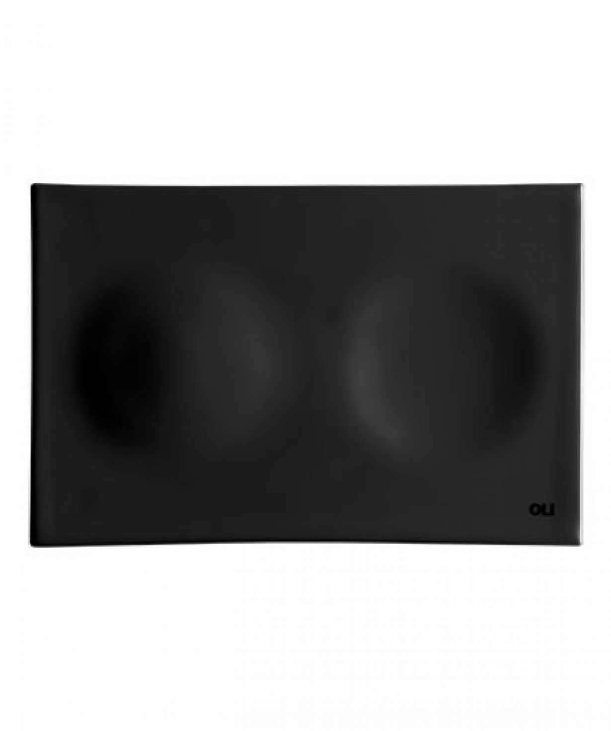 Ջրի մեխանիզմ OLI 878981 PUSH PLATE MOON BLACK