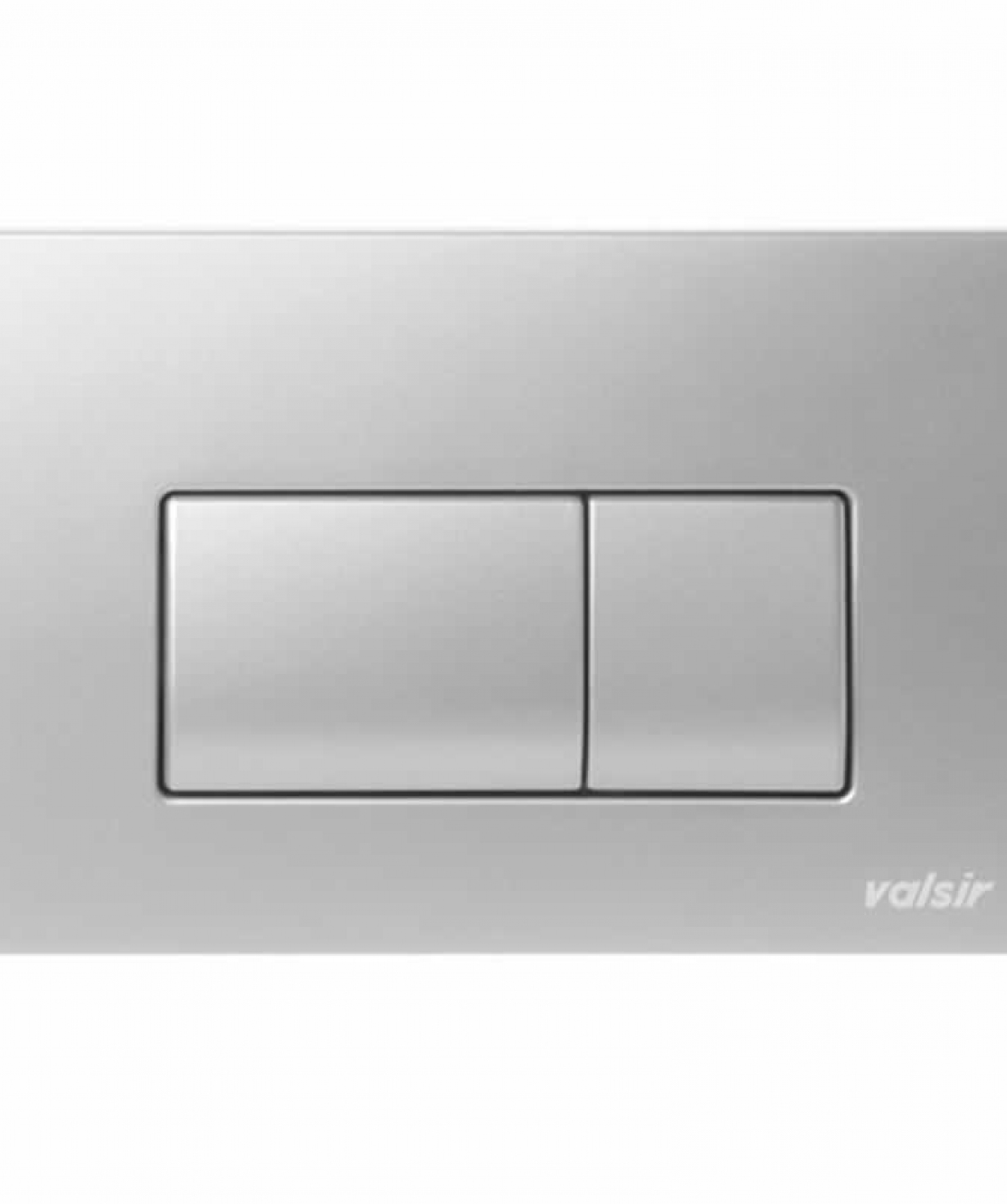 VALSIR VS0871337 P1 PLATE MATT CHROME MECHANICAL