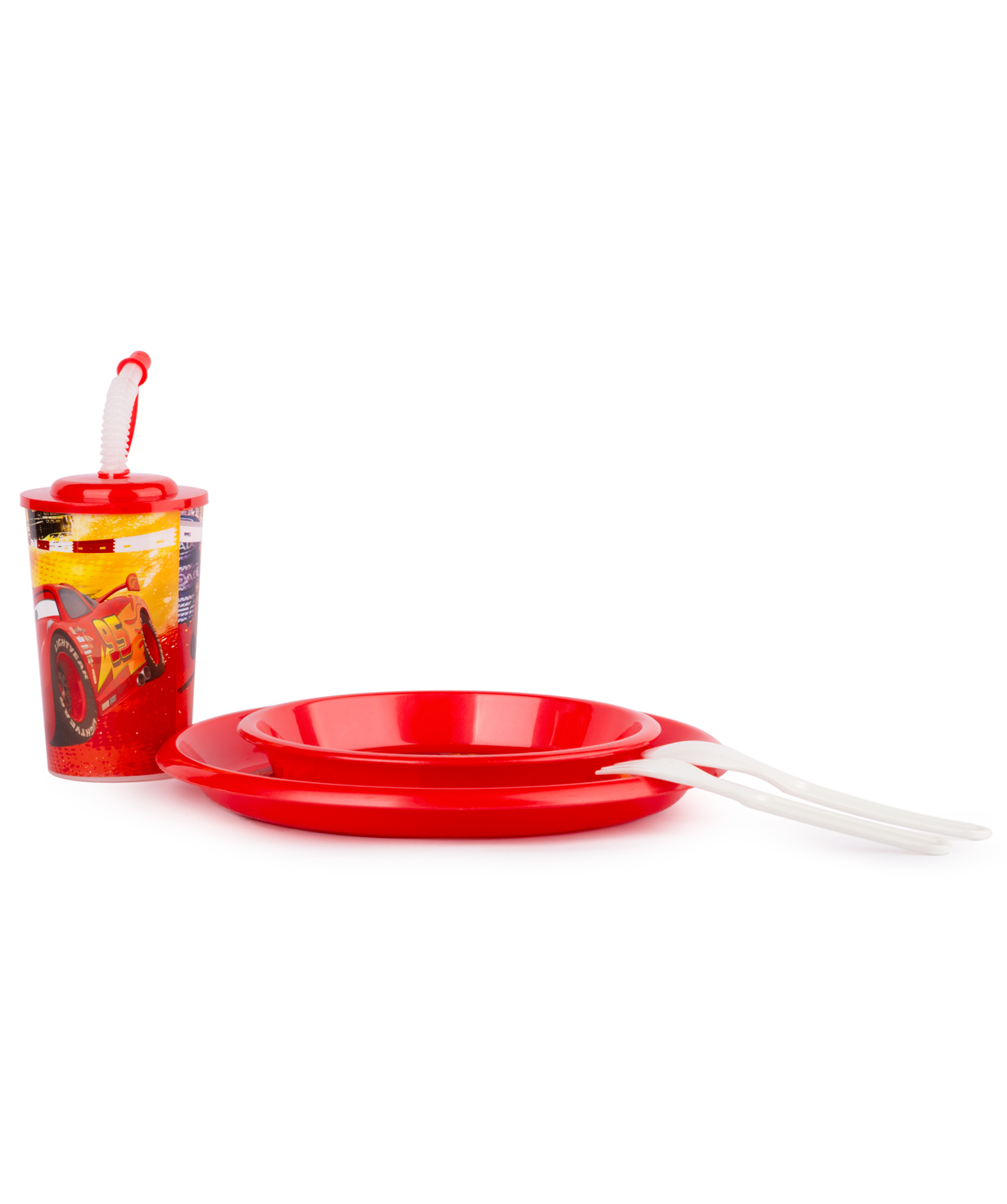 Set with plastic cup and plates №2