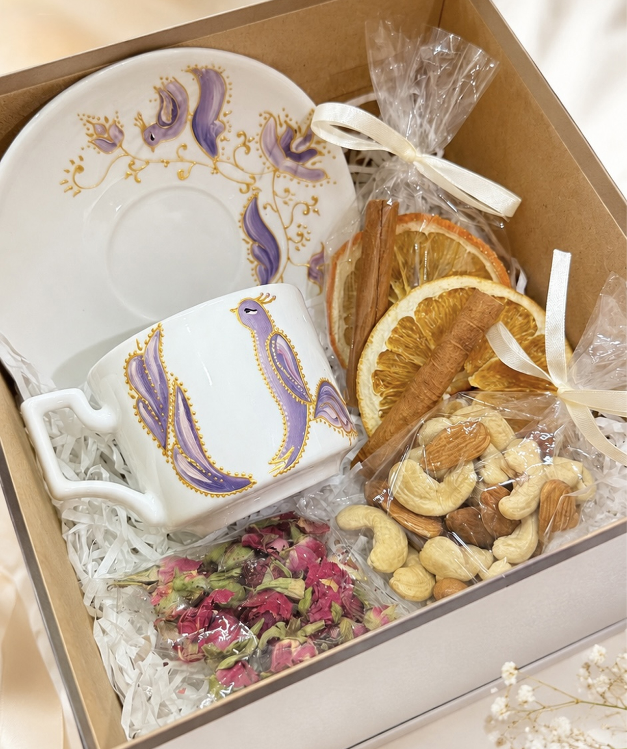 Gift box «HAYA» Tea set №3