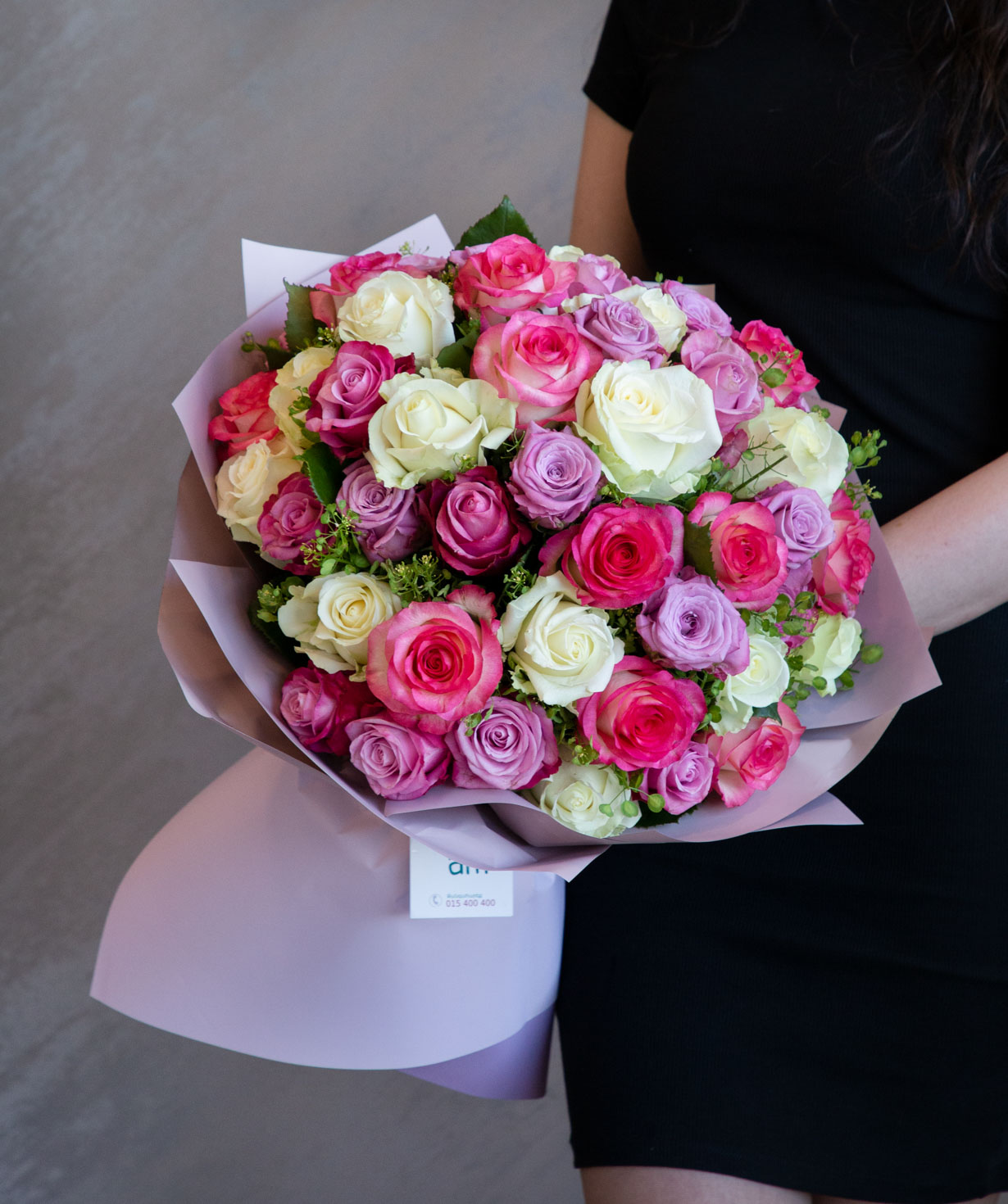Bouquet `Findel` with roses