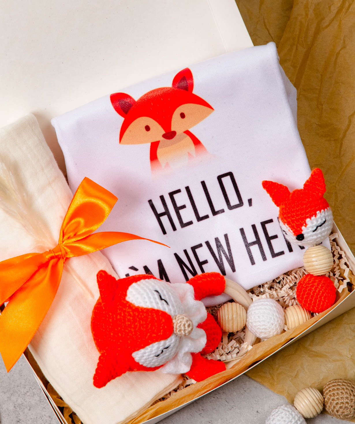 Gift box №166 for children Fox