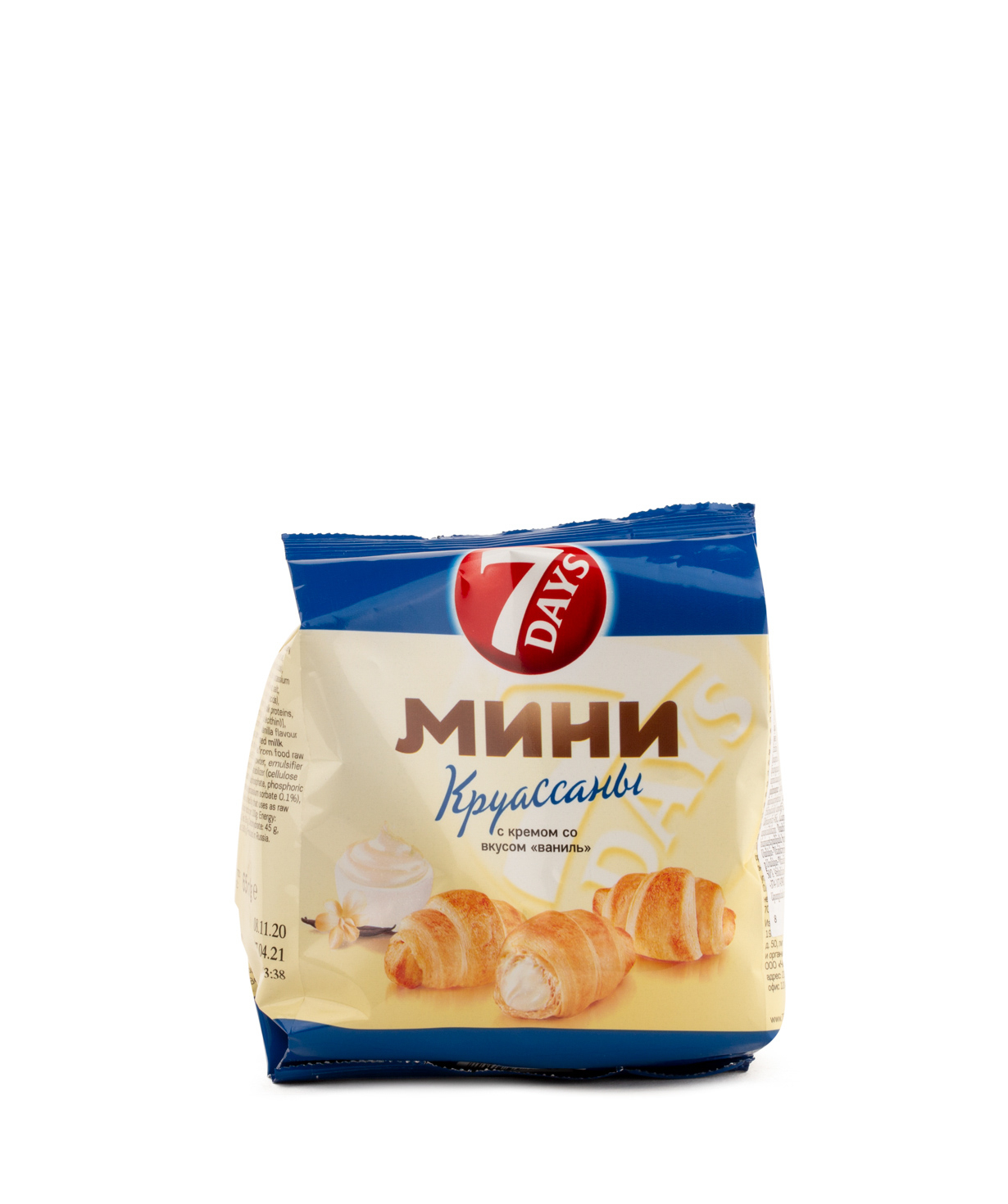 Croissant with `7 Days` vanilla cream 65 g