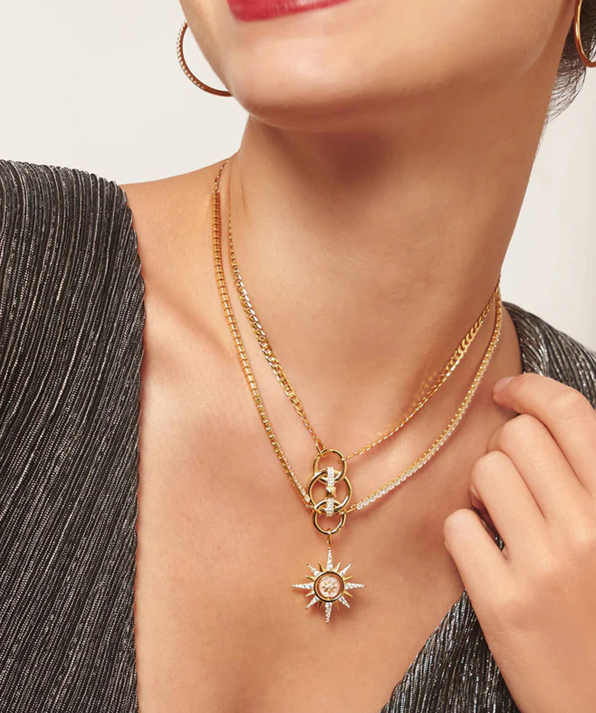 Silver pendant «Ania Haie» NC052-08G