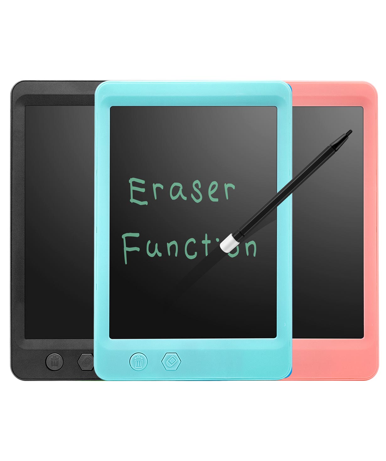 LCD  Электронный планшет для рисования с ластиком, 8,5 дюймов (розовый)