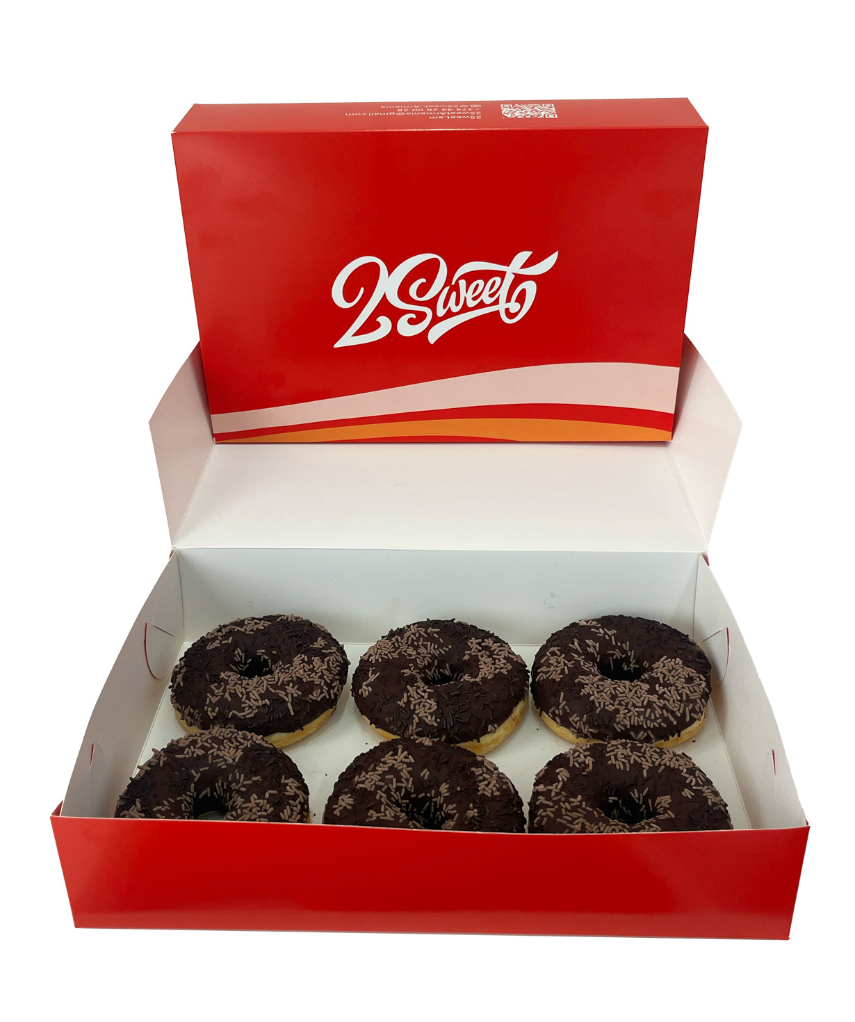 Դոնաթ Եռակի շոկոլադ «2Sweet Donuts» №7