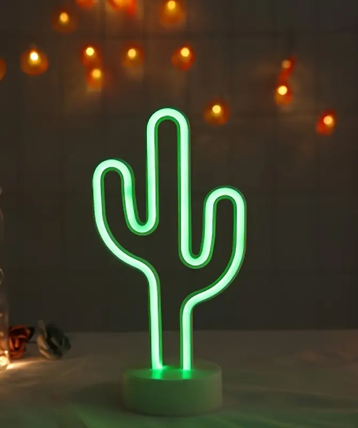 Неоная вывеска «Gift Store» Cactus №253