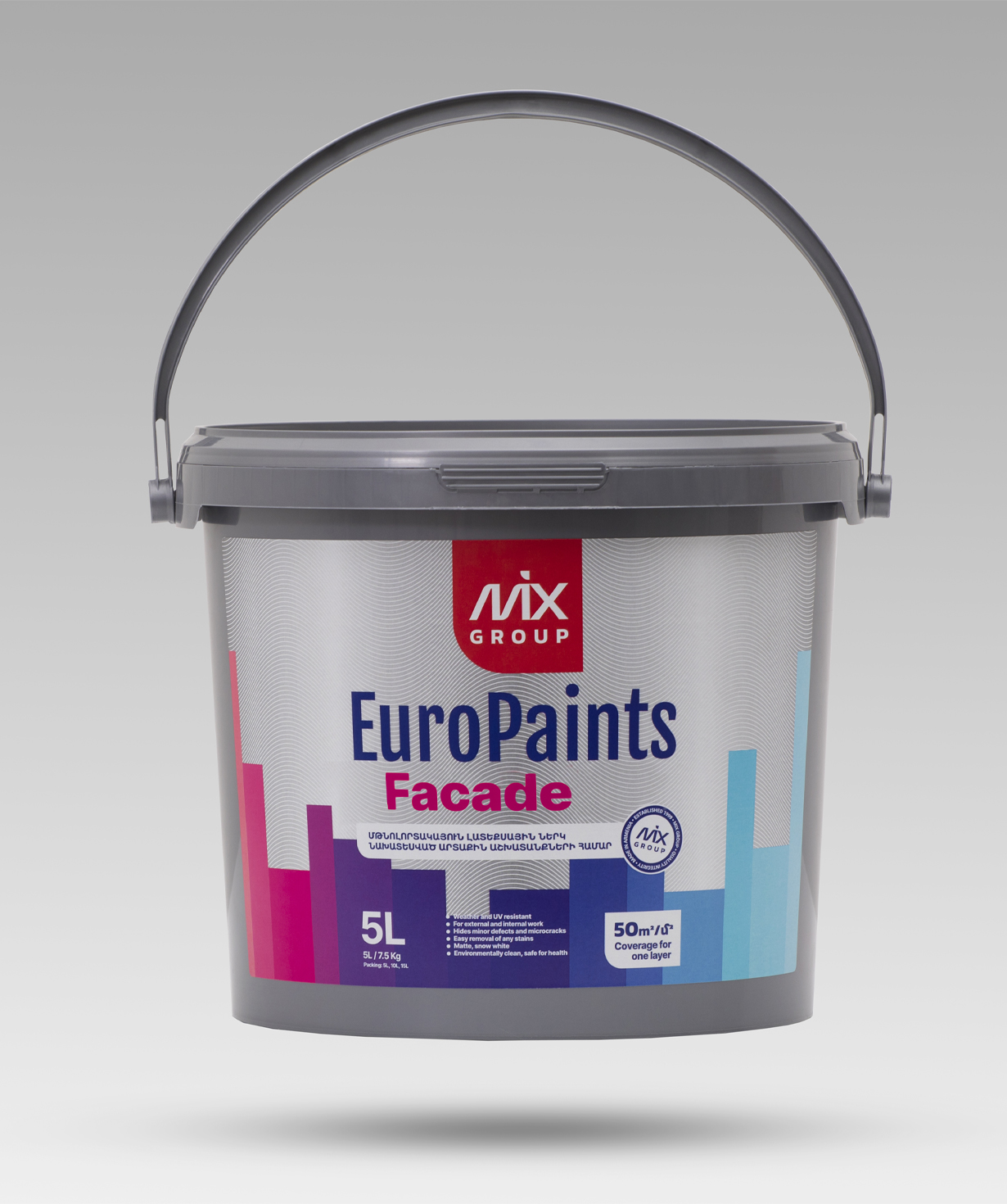 Water-dispersion paint «EURO» Facade