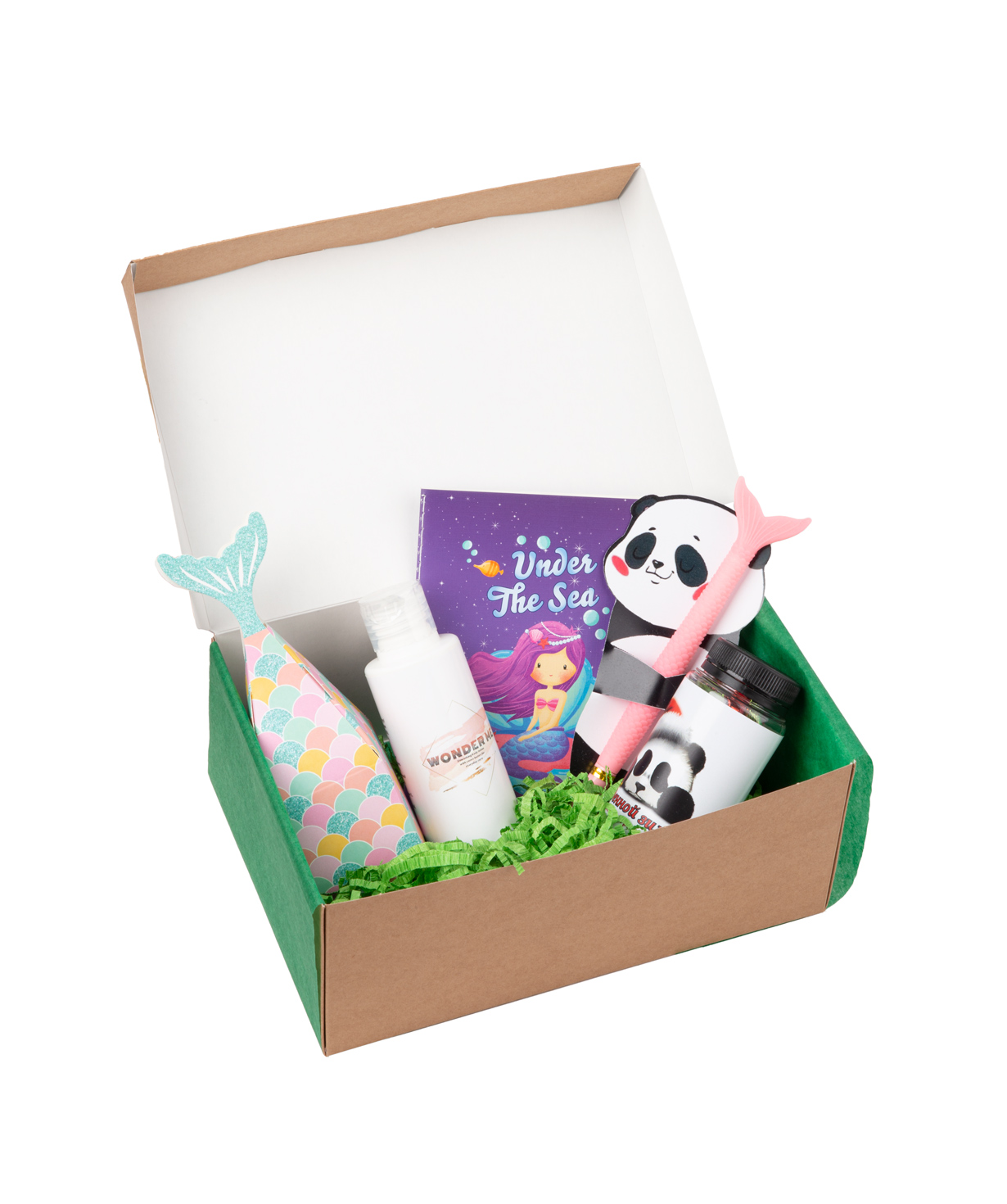 Gift box `Wonder Me` awesome panda