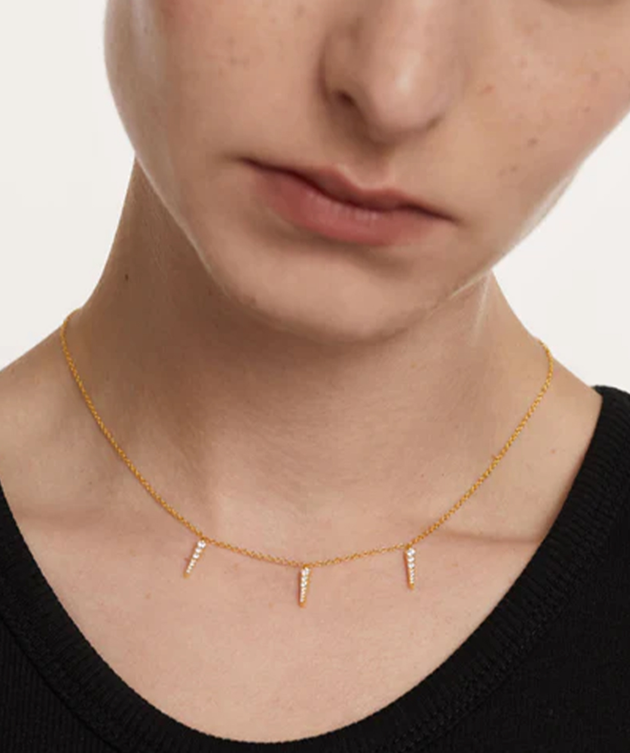 Серебряное колье «PDPAOLA» CO01-477-U