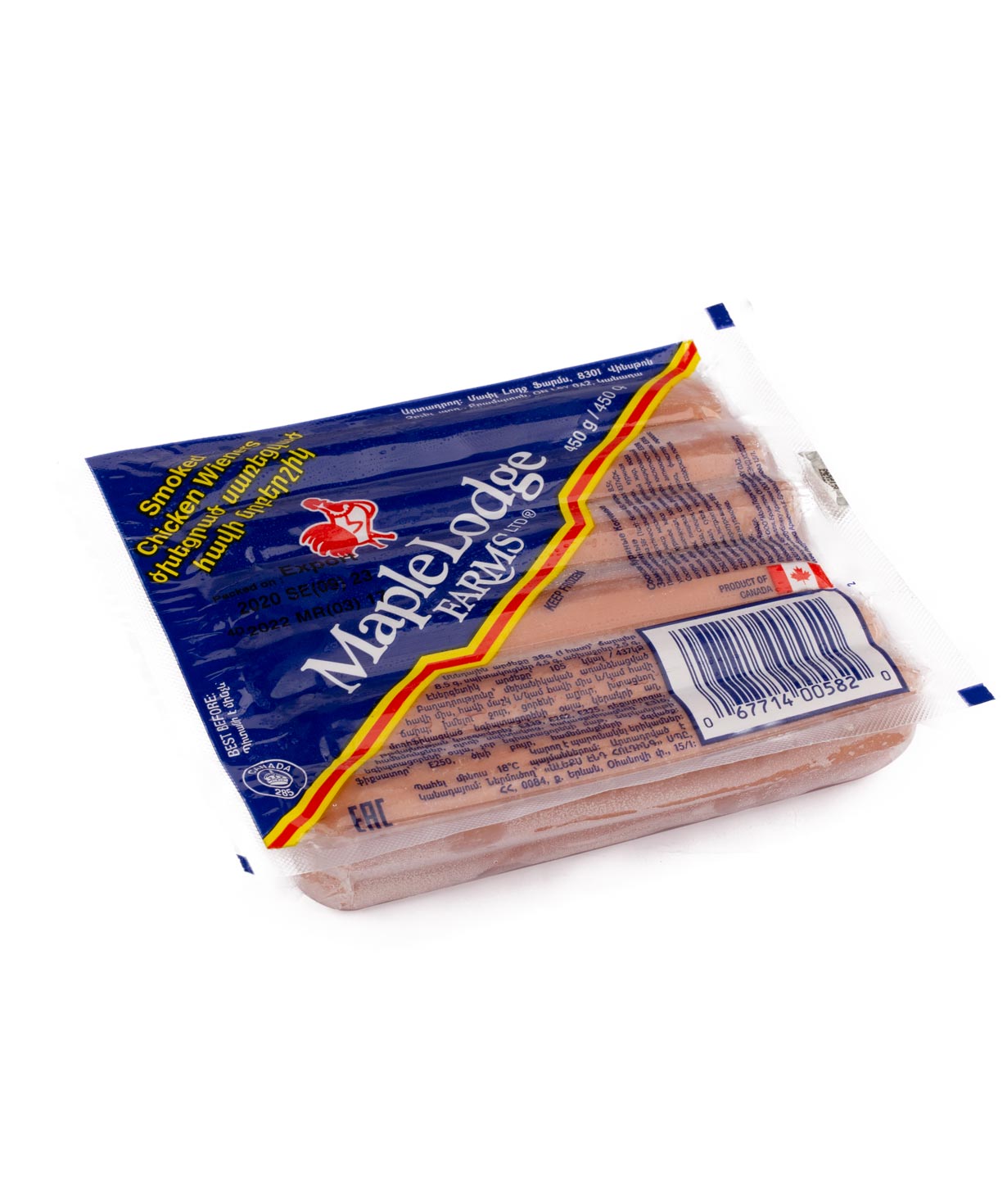 Sausage `Maple Lodge` Canadian 450 g