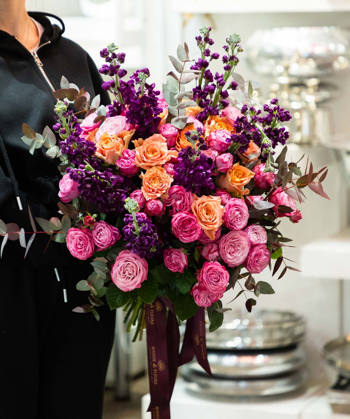 Bouquet «Bandiat» with roses