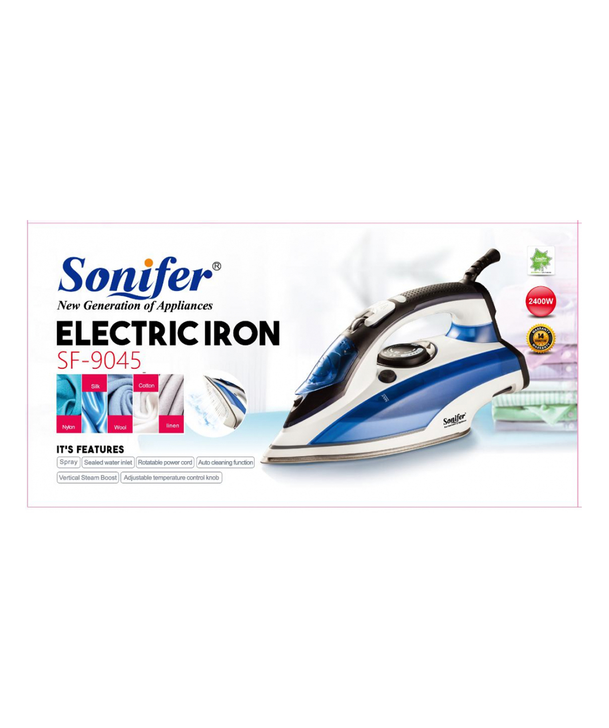 Iron «SONIFER» SF-9045