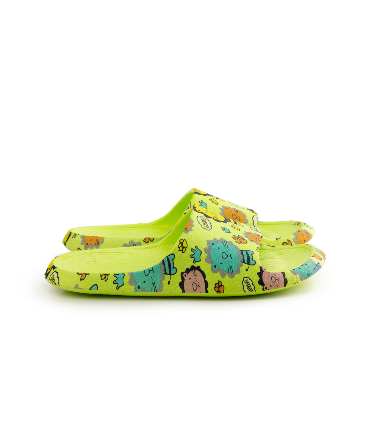 Slippers «Lion» green, 30-31 size