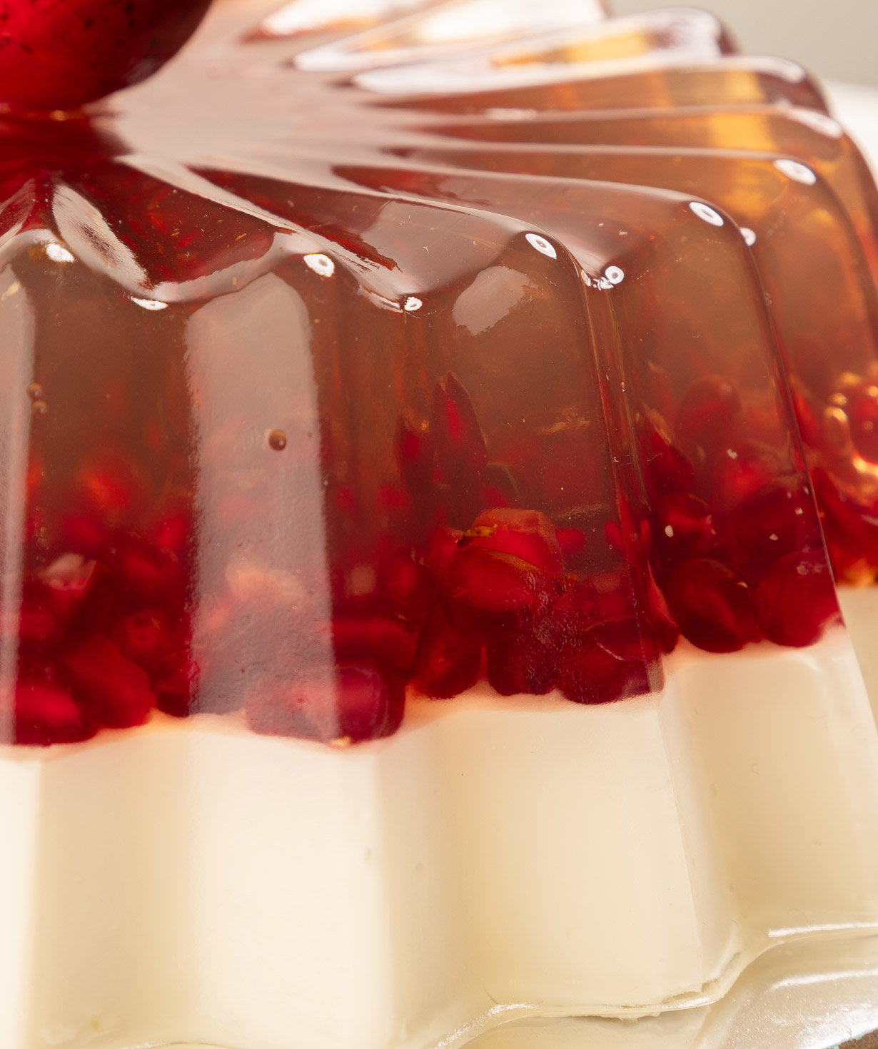 Jelly Cake «ChocoJelly» with pomegranate