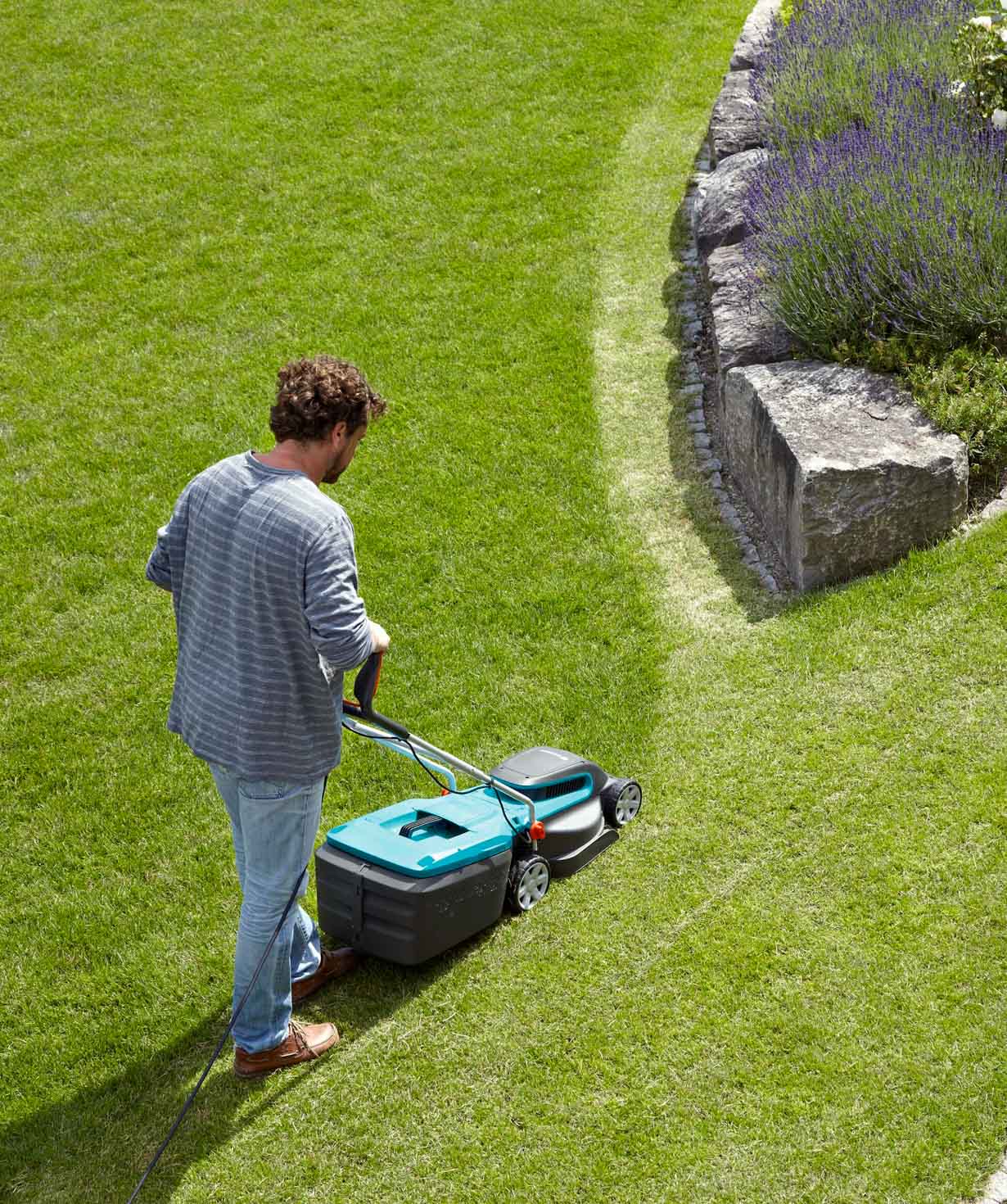 Սիզամարգի էլեկտրական հնձիչ «Gardena» PowerMax, 1400/34