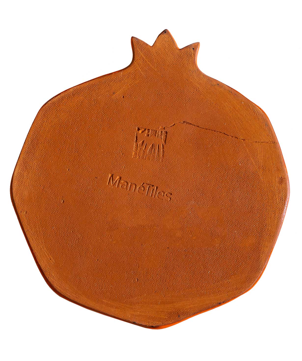 Cheese plate `ManeTiles` decorative, ceramic №11