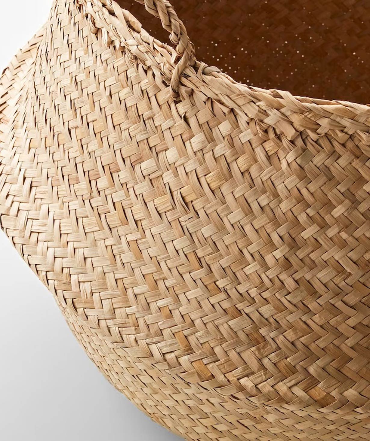 Basket ''FLÅDIS'' seagrass