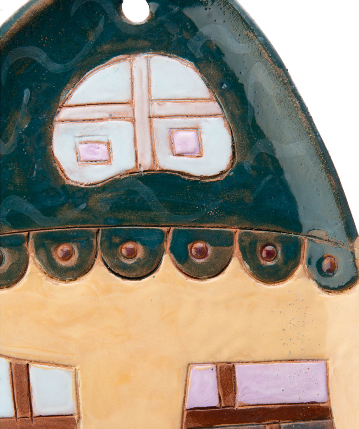 Plate `Nuard Ceramics` House №4