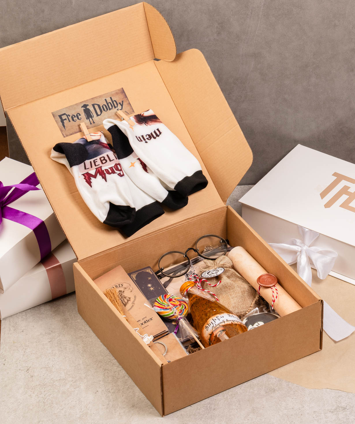 Gift box «THE BOX» Harry Potter №618