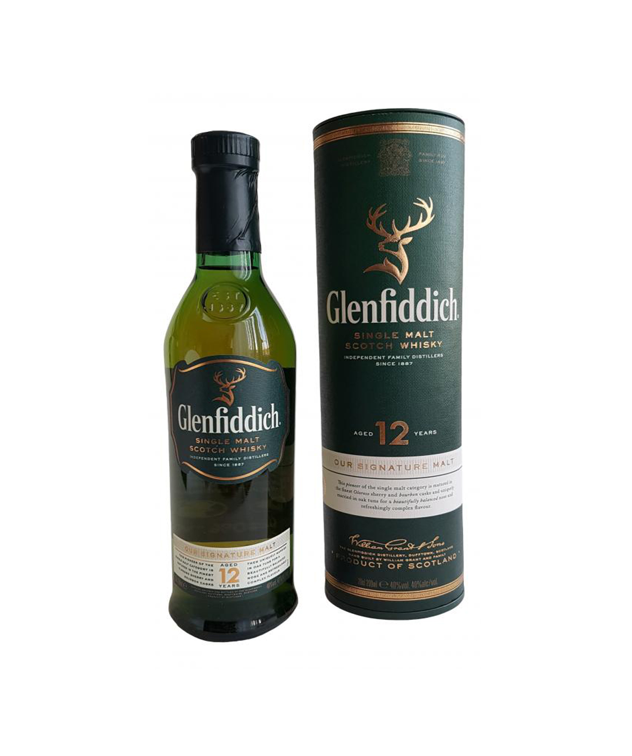 Виски `Glenfiddich` 12 лет 200 мл