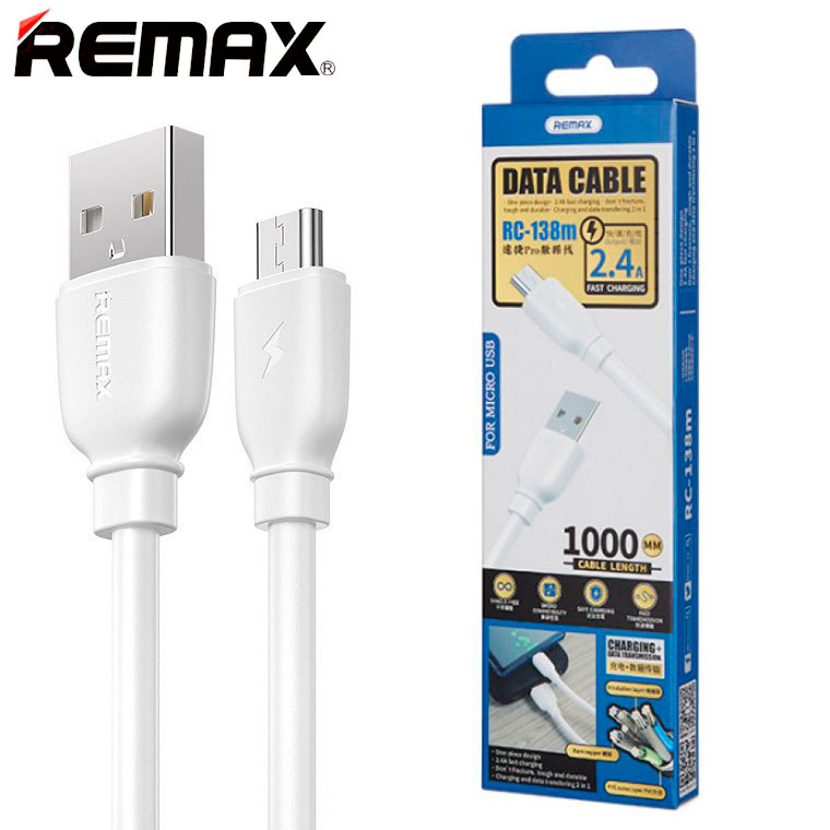 Մալուխ «Remax» RC 138M,Usb-Micro