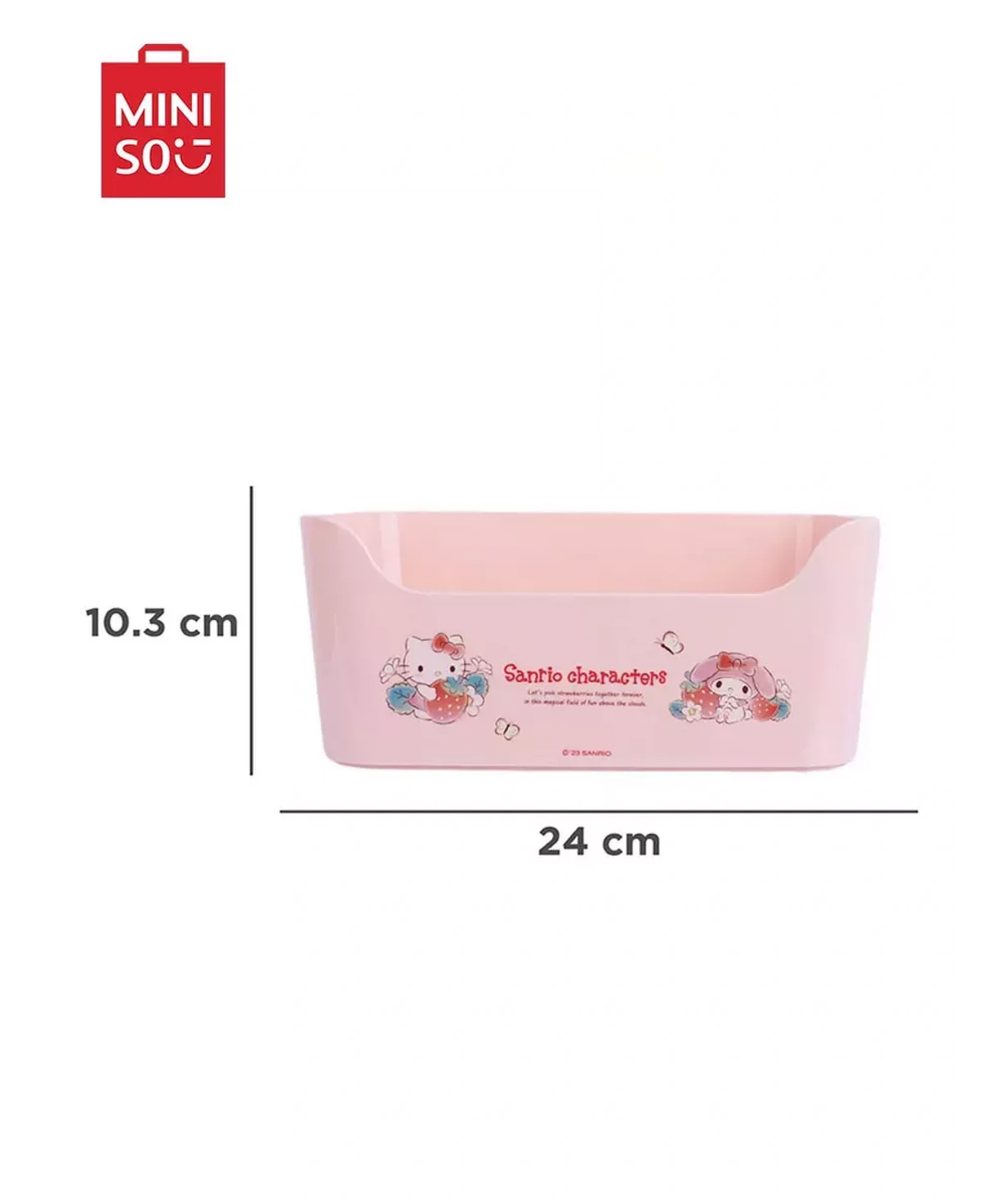 Organizer «Miniso» Sanrio Characters, pink