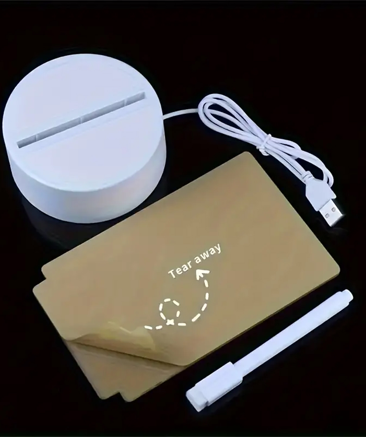 LED Lamp «Gift Store» with a message