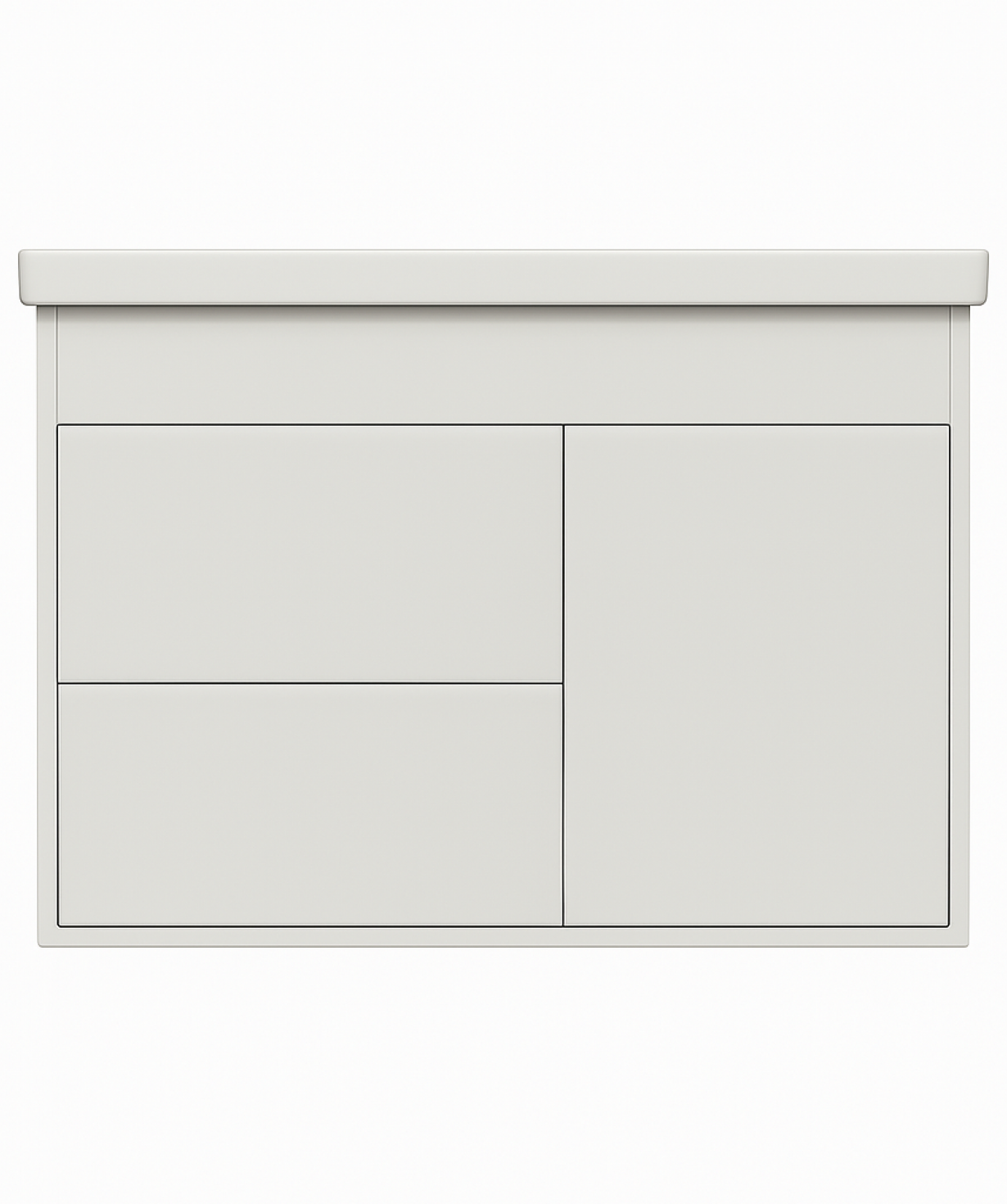 Bathroom furniture «Perla» Look, white