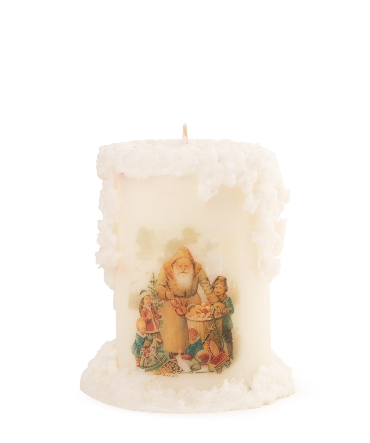 Candle `Light Your Home` christmas medium