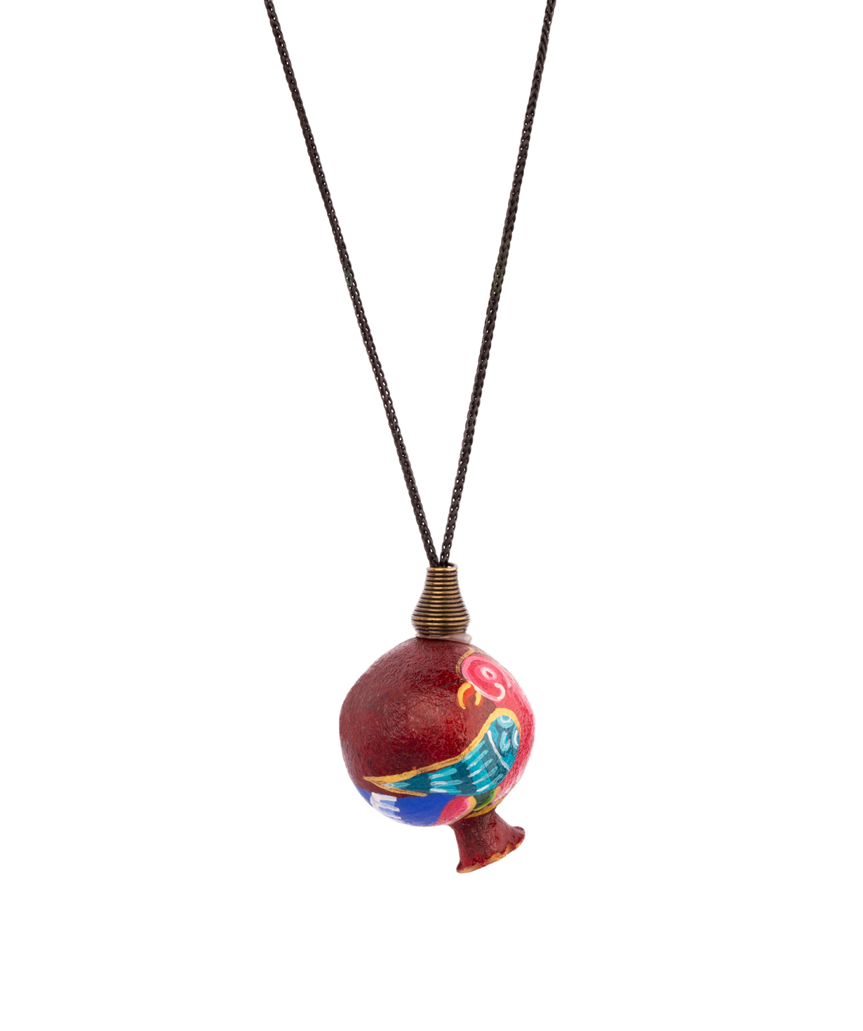 Necklace  `Ereqnuk` natural pomegranate for women