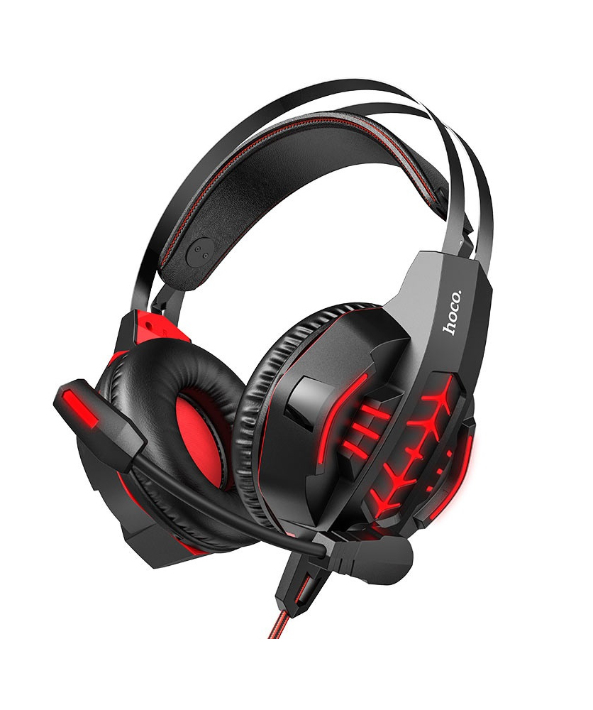 Game headphones ''HOCO W102'' red
