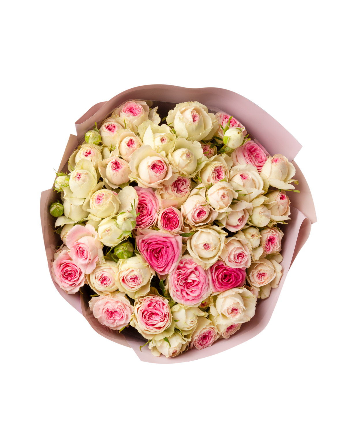 Букет `Марина` с пионовидными розами