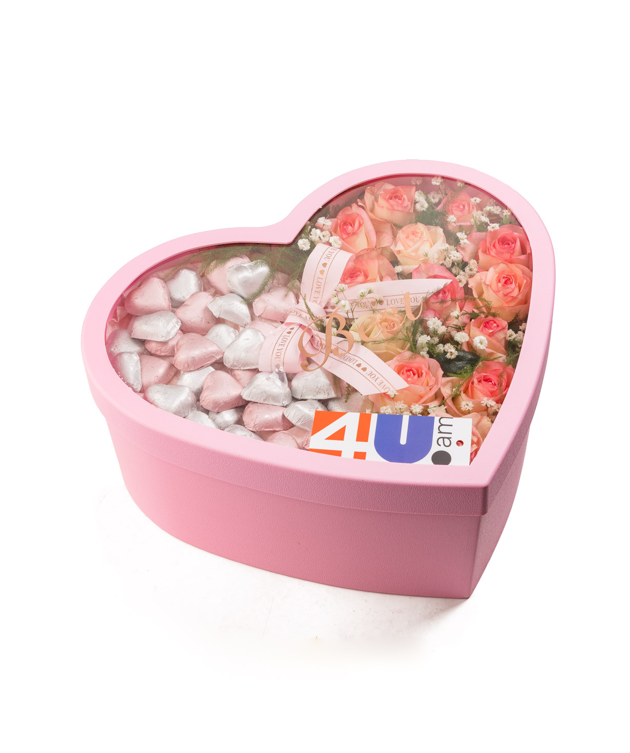 Composition «Arve» with roses