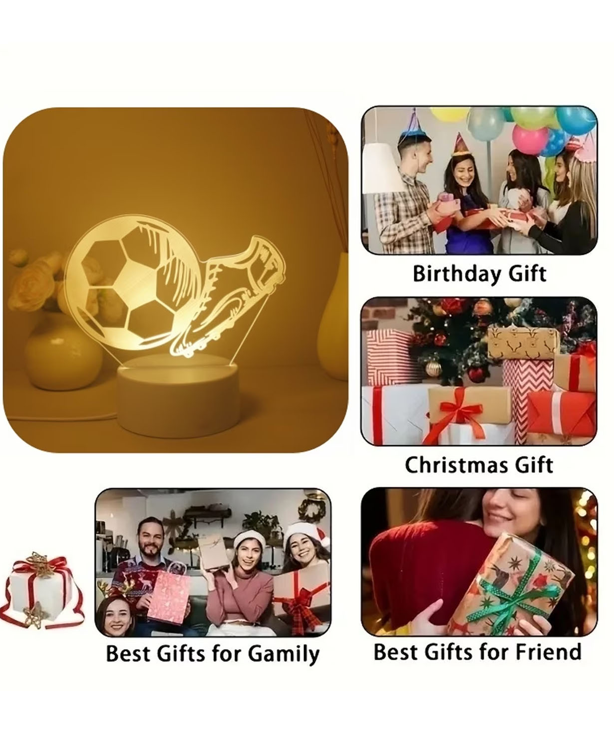 LED Lamp `Gift Store` №1219