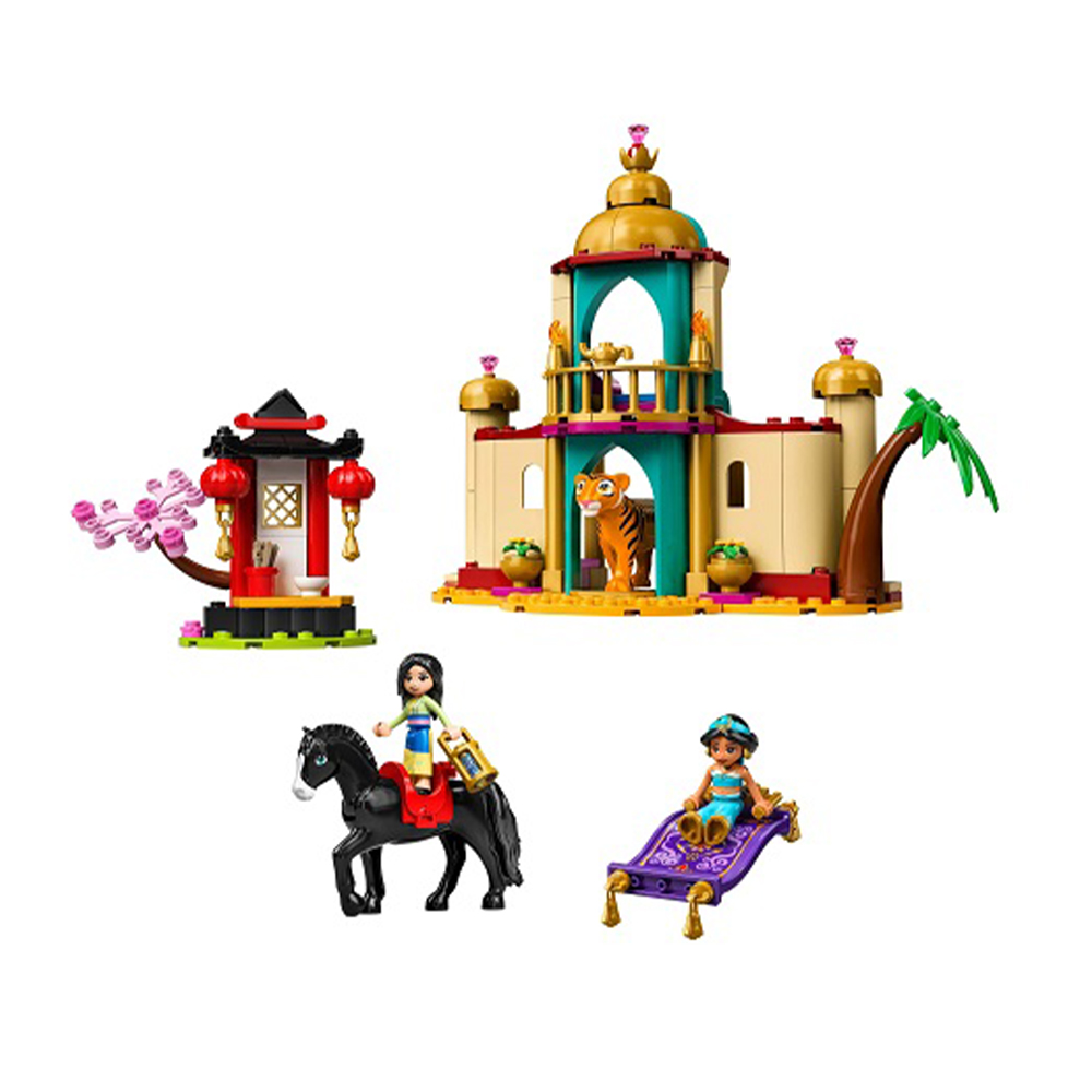 Կոնստրուկտոր LEGO Disney Ժասմինի և Մուլանի արկածները 43208