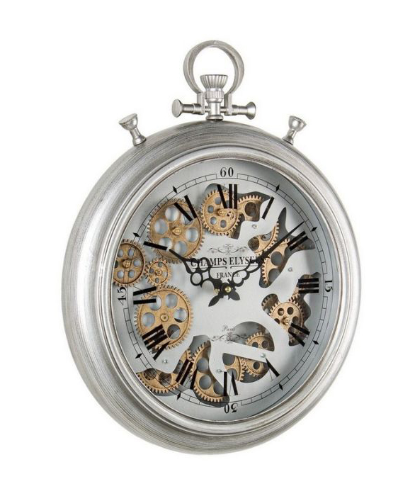 Настенные часы ''Bizzotto'' Engrenage Grey