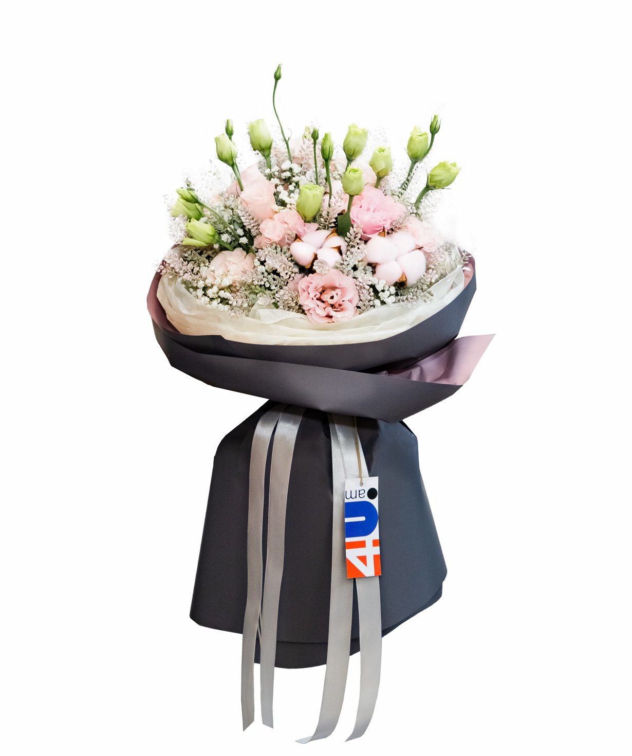 Bouquet «Allmannshofen» with lisianthus