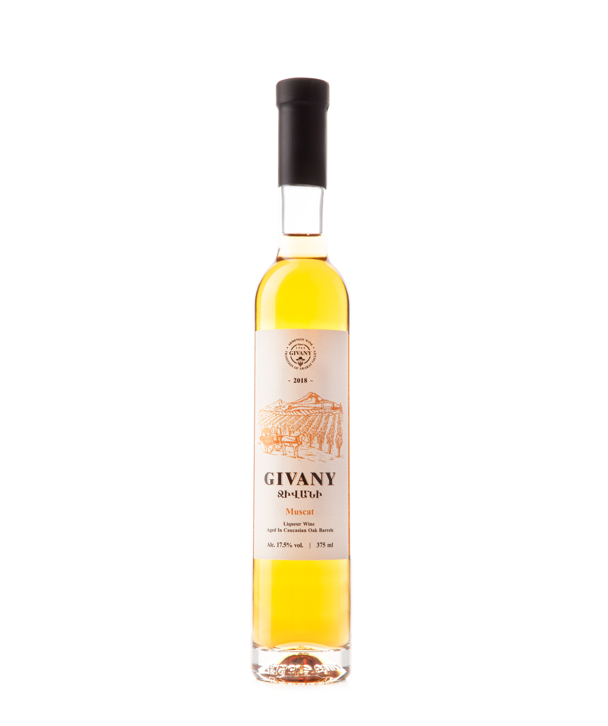 Wine `Givany Wines` liqueur 375 ml