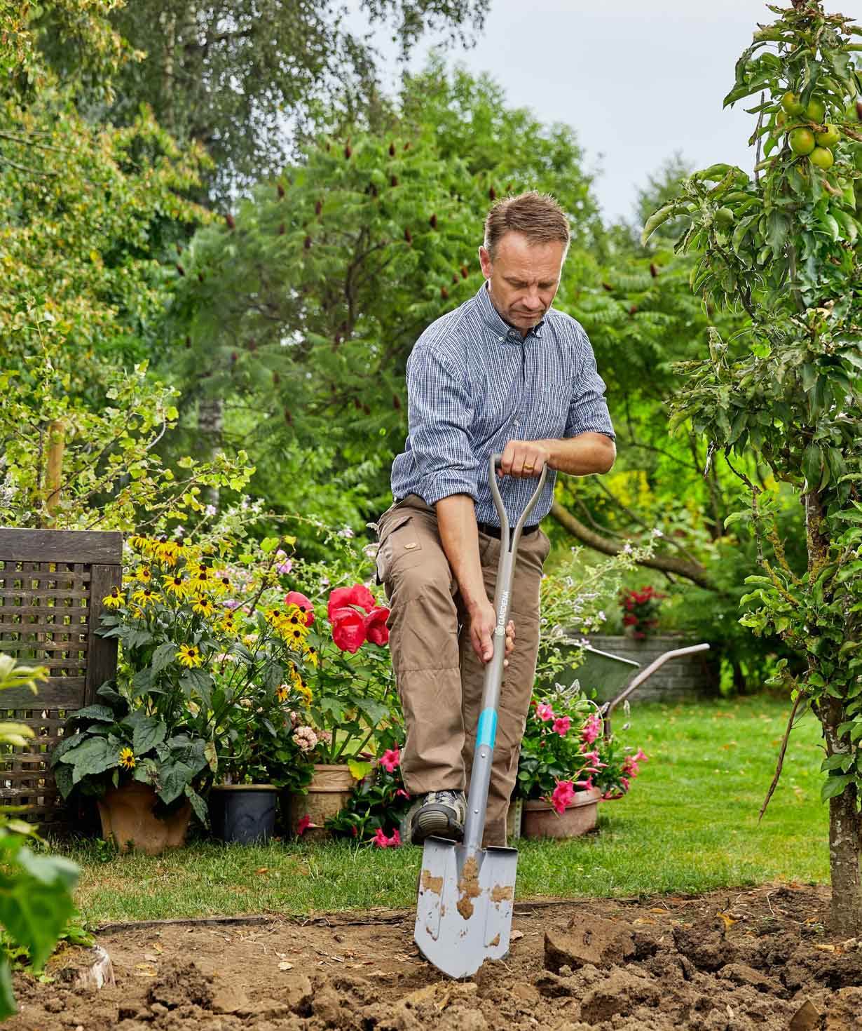 Sharp-edged shovel «Gardena» NatureLine