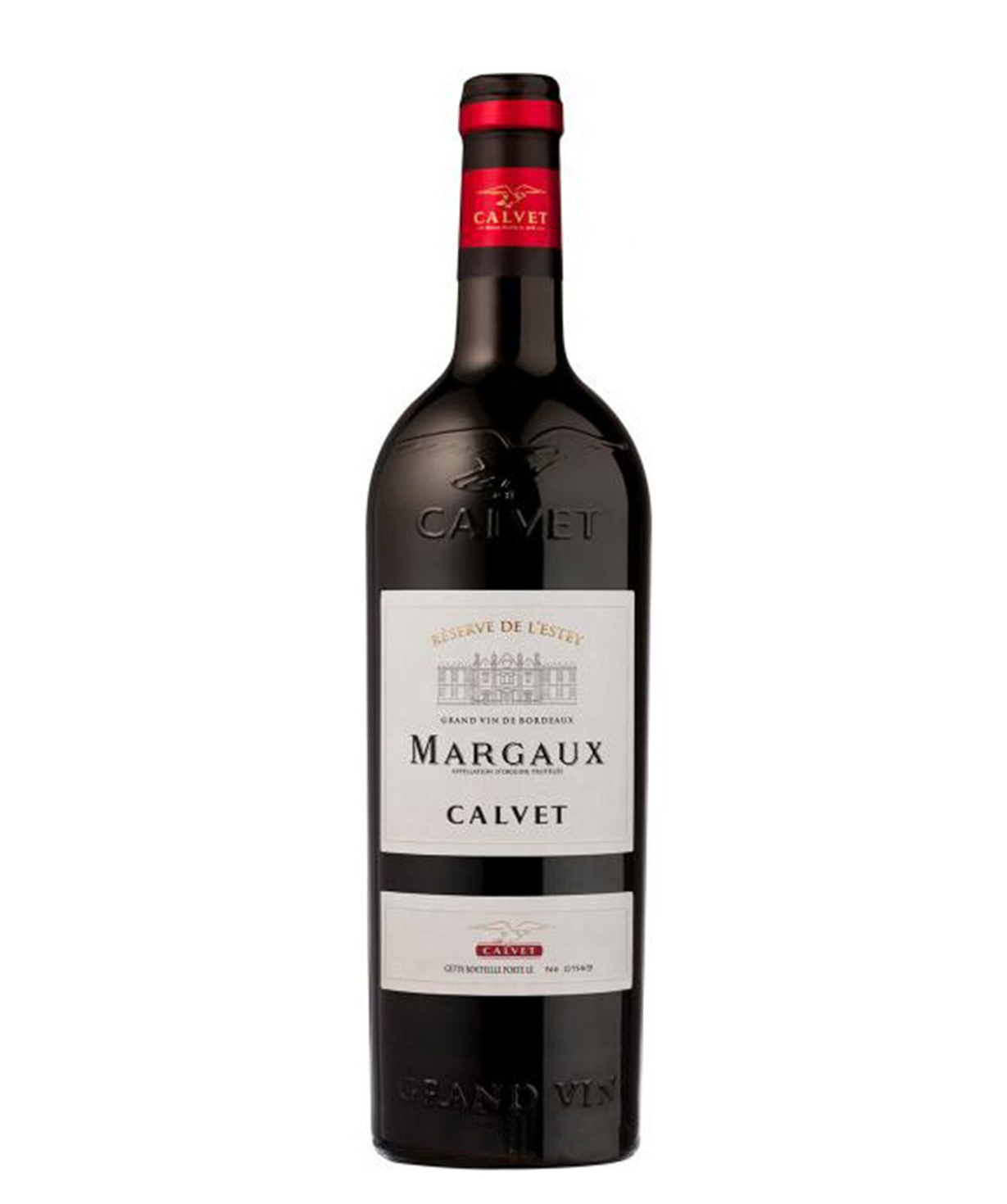 Wine `Calvet Margaux` red, dry 750ml