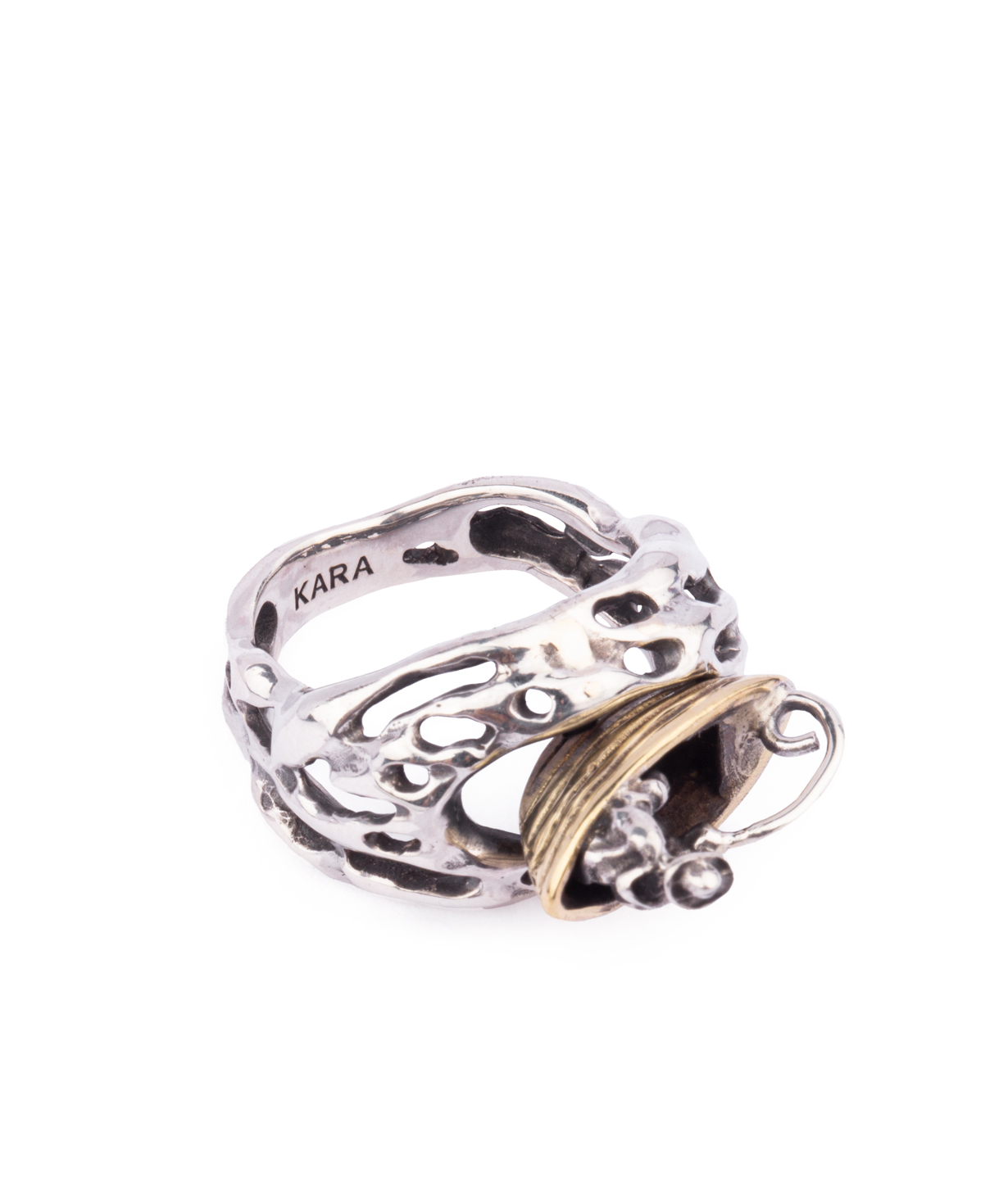 Серебряное кольцо ''Kara Silver'' №17