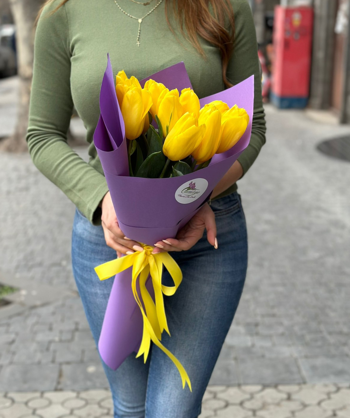 Bouquet «Sicilia» with tulips