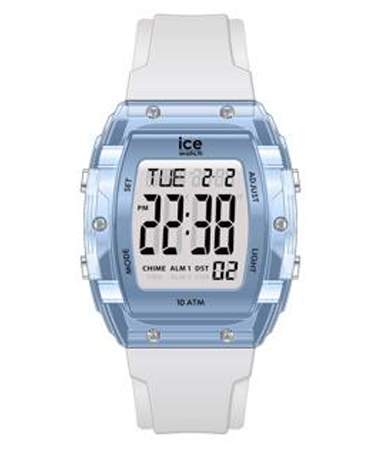 Часы «Ice-Watch»  ICE digit boliday - White - Clear blue
