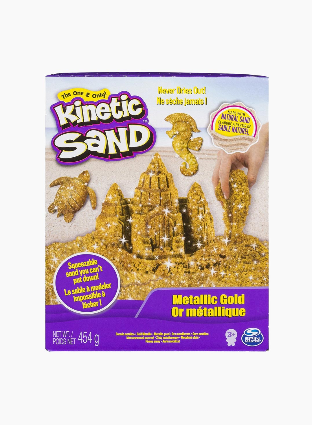 Spin Master Kinetic Sand Metallic gold