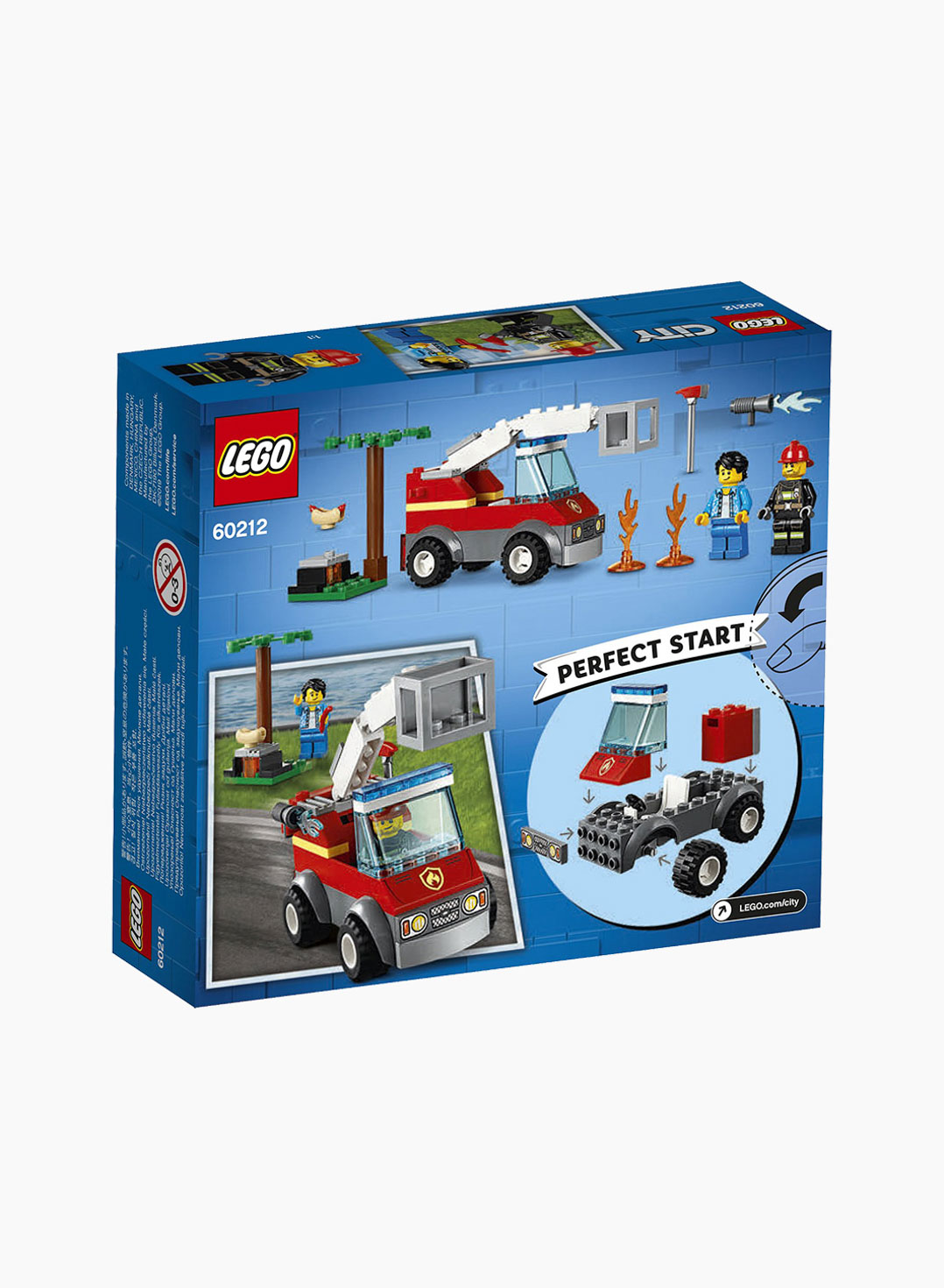 Lego City Կառուցողական Խաղ «Հրդեհ` Պիկնիկի Ժամանակ»