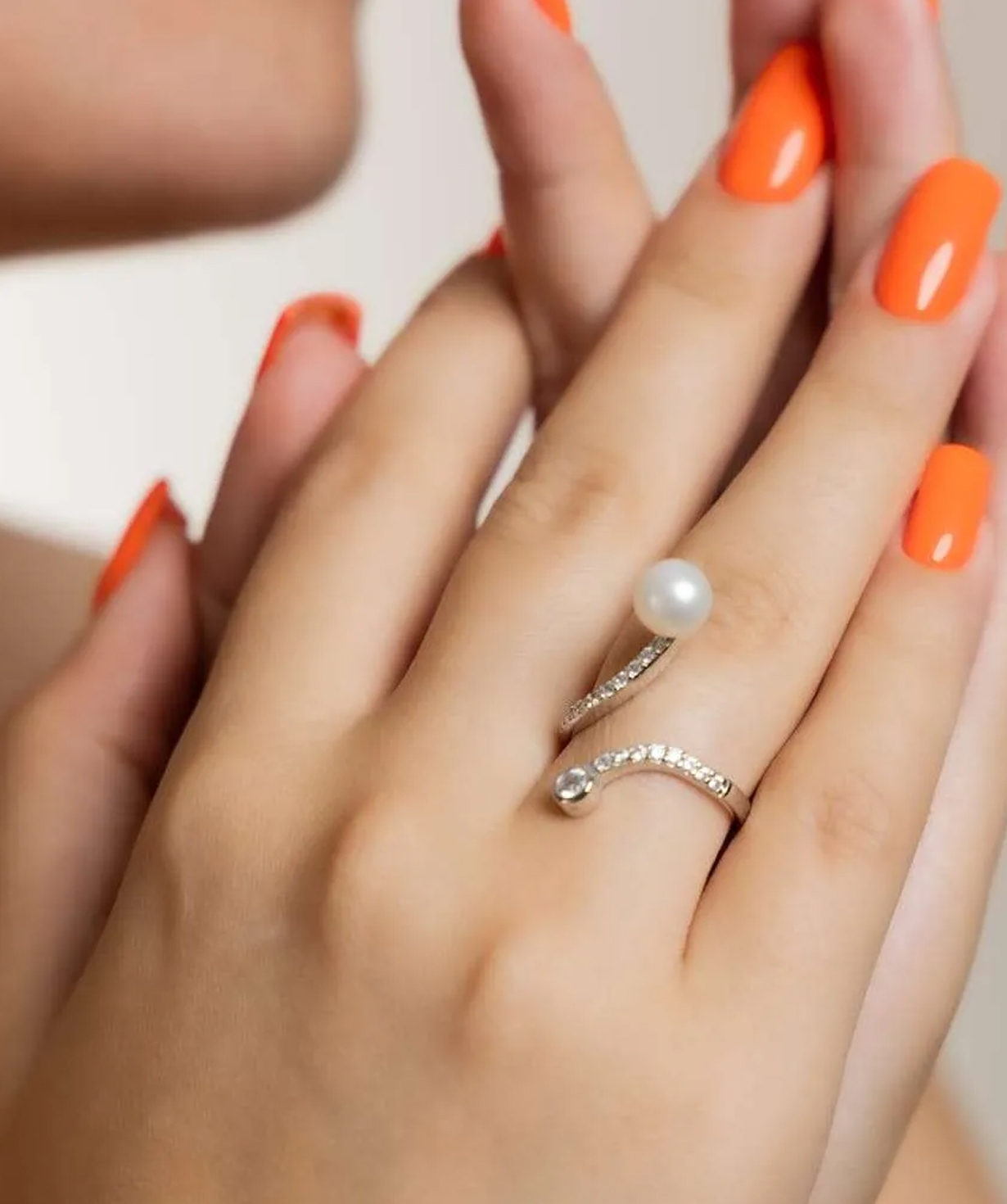 Silver ring «SiaMoods» SR165 18