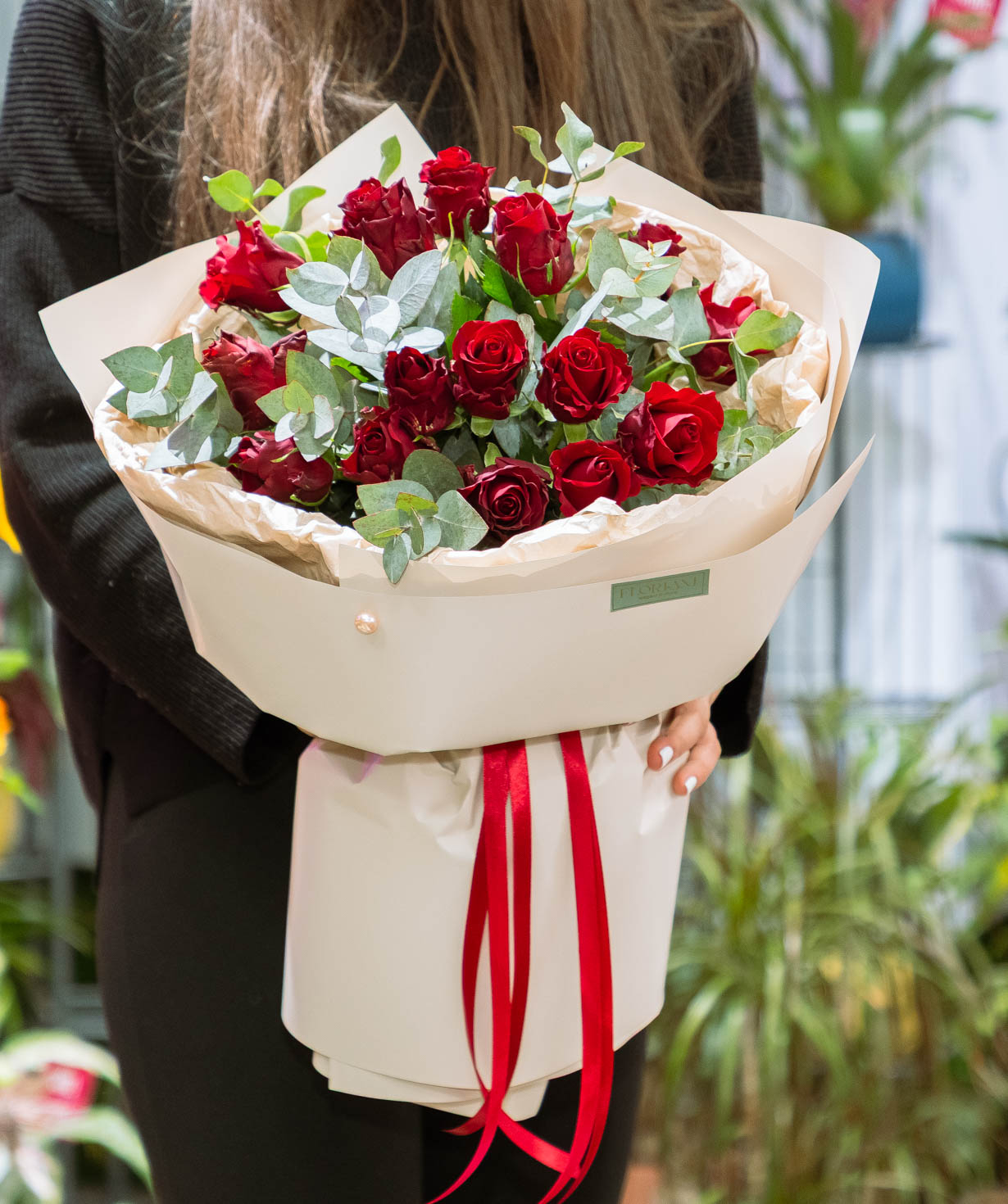 Bouquet «Floriani» with roses №7