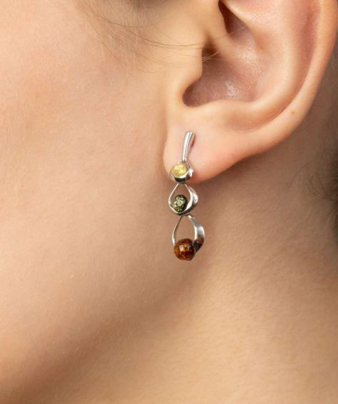 Silver earrings ''SE675''